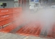 Truck wheel washing machine